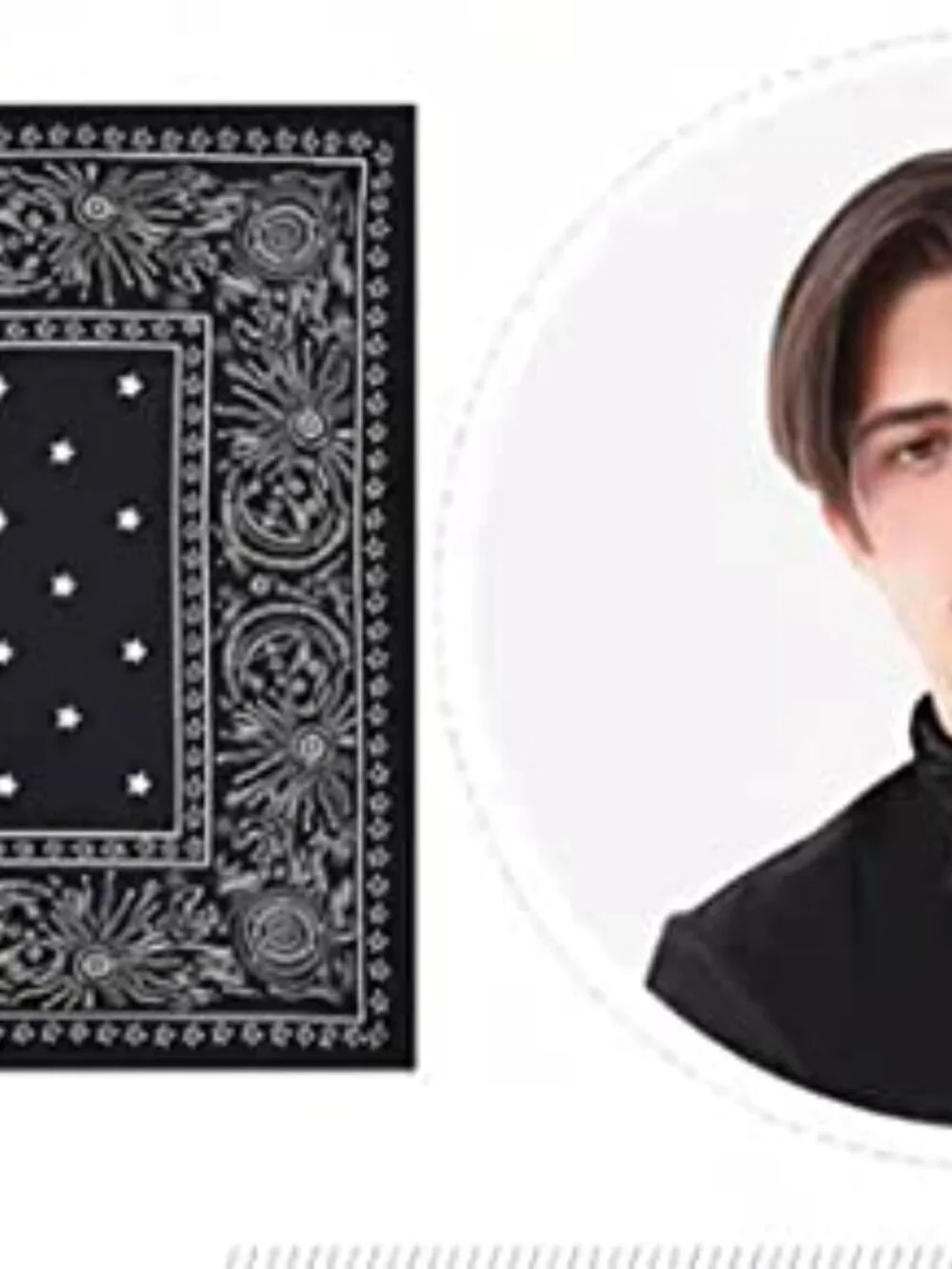 100% Mulberry Silk Square Scarf, Lightweight Neckerchief Gift Box Packed